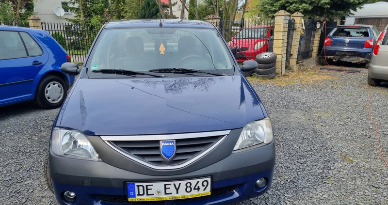 Dacia Logan cena 6300 przebieg: 136700, rok produkcji 2006 z Zelów małe 191